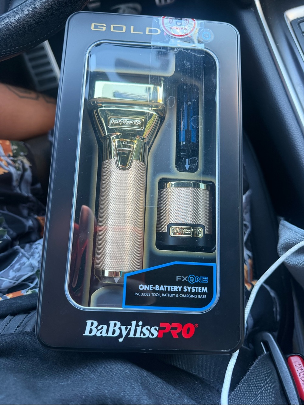BaBylissPRO Gold FX One Cordless Trimmer - Rose Gold
